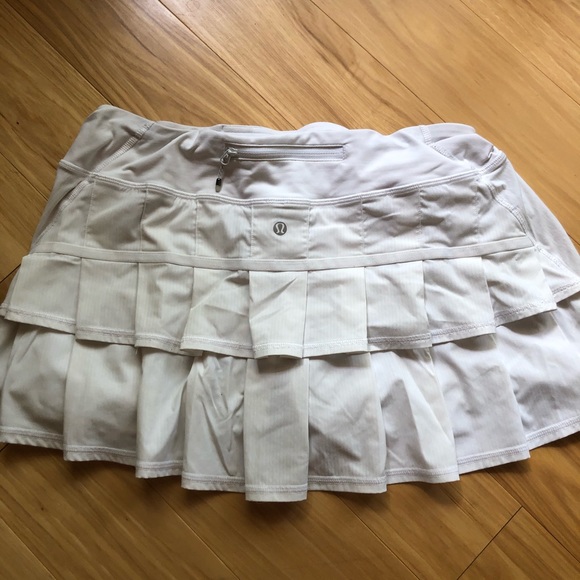 lululemon athletica Pants - Lululemon white skirt